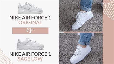 unterschied nike air force 1 und sage|The Difference Between The Nike Air Force 1 Original Vs Sage .